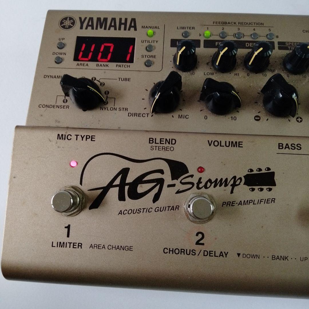 名機　YAMAHA AG-stomp アコースティックエフェクター