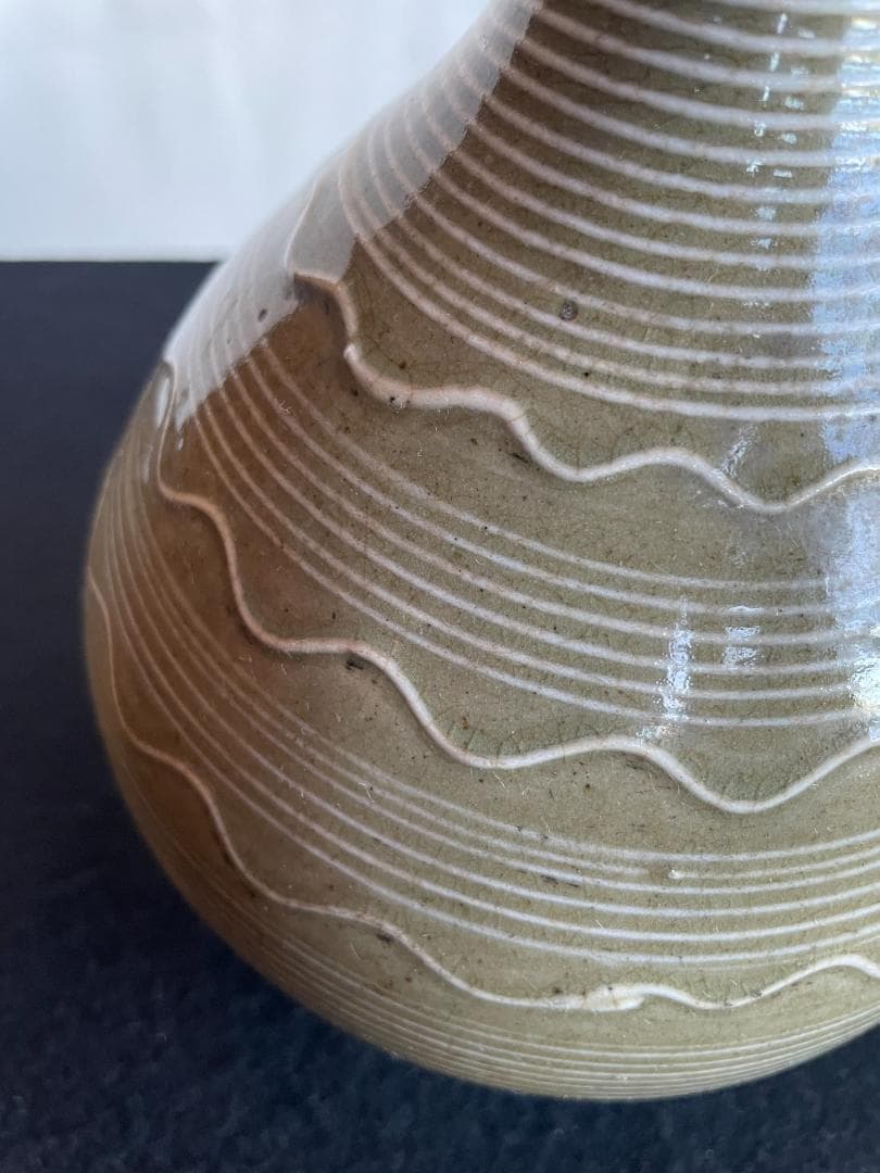 希少 古丹波焼 立杭焼 えへん徳利 酒器 イッチン 江戸期 飴