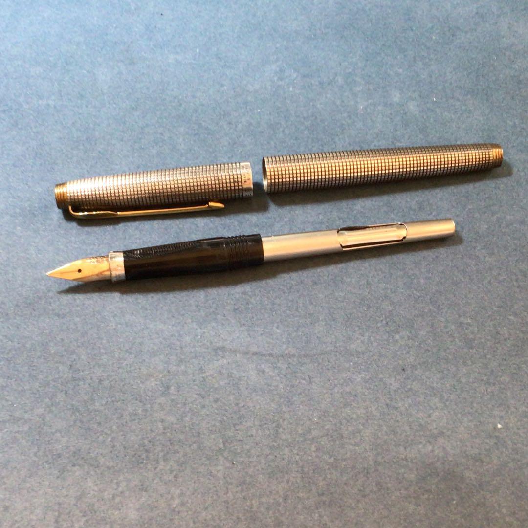 値下げ‼︎初期型 パーカー75 万年筆 フラットトップ シズレ 0ポイント