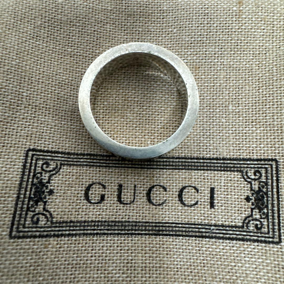 GUCCI グッチ ハチ ビー 蜂 アイコン GGロゴ リング 20号