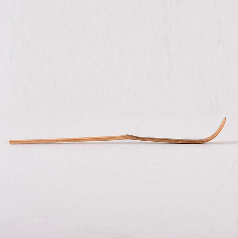 茶道具影林宗篤作茶杓銘「佳日」前大徳福本積應書付共箱共筒C8554