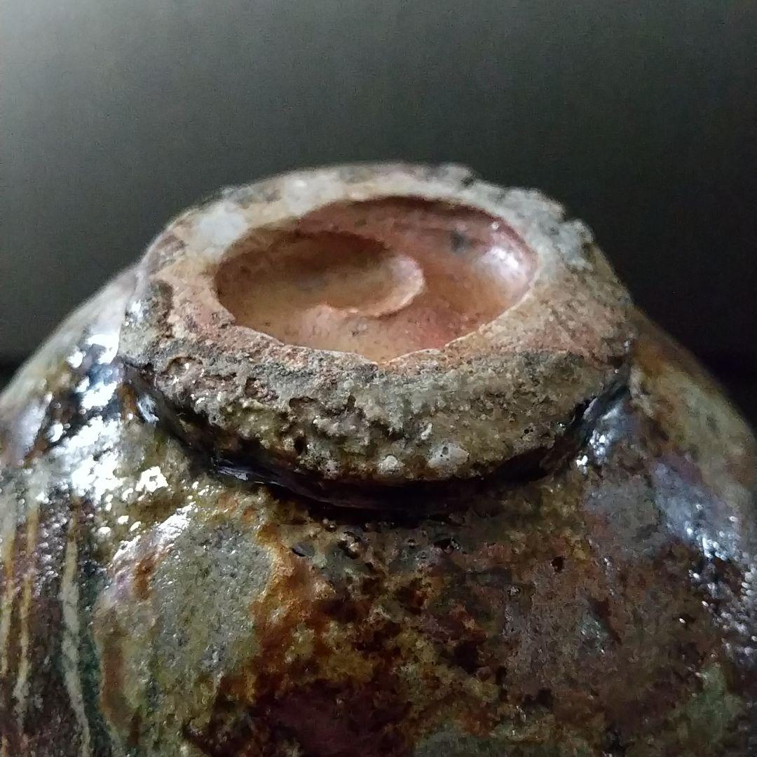 【備前焼 茶碗②】備前練り込み茶碗／伝統工芸士 森本 桂／送料込み！