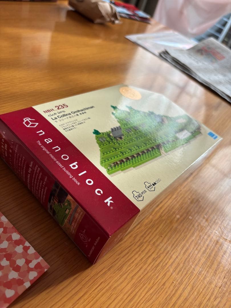 nanoblock ラコリーナ　La Colina バレンタイン　ショッパー