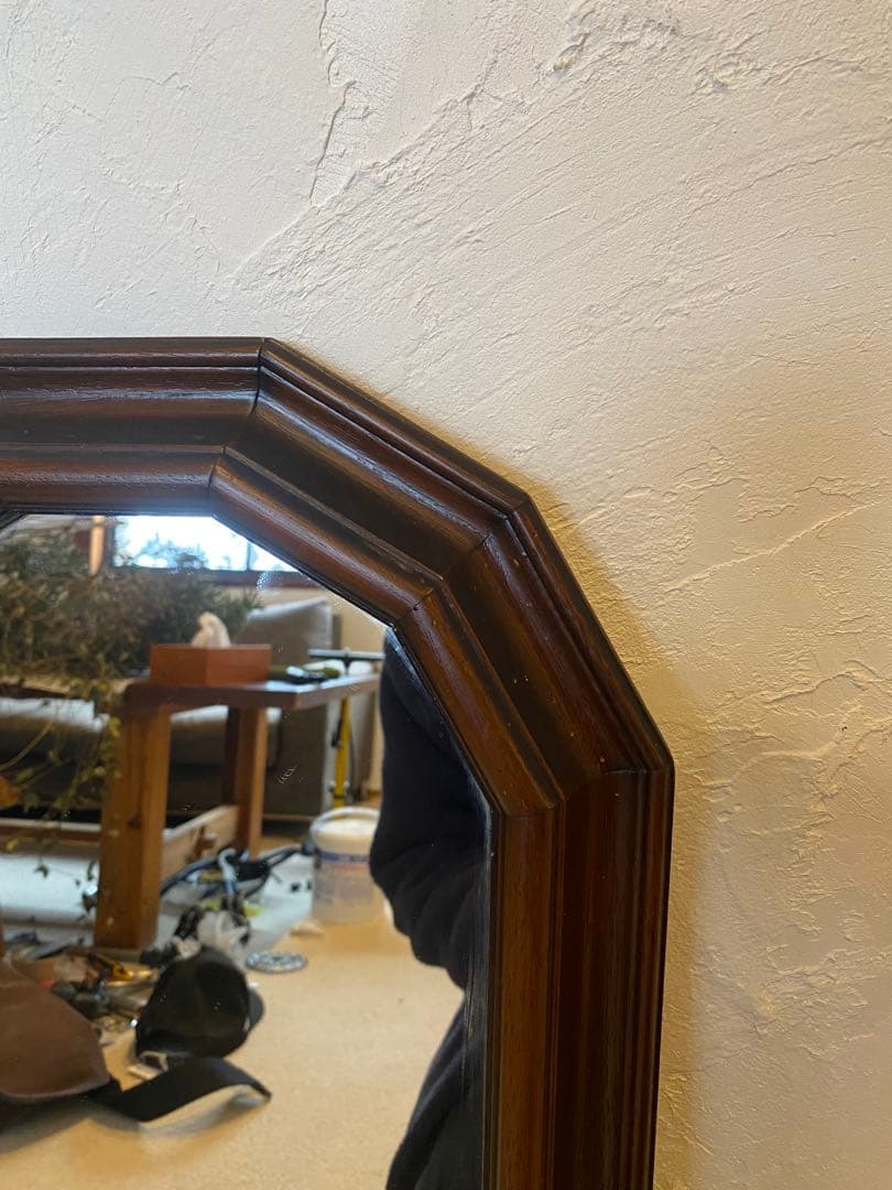 antique-古道具 シャビー フレンチ ミラー ヴィンテージ ベルギー