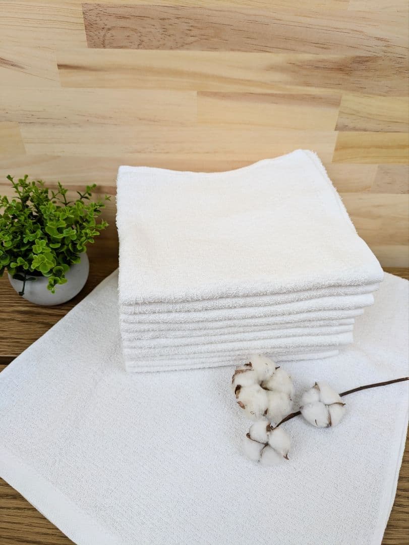 新品 200匁白フェイスタオル お買い得 60枚セット まとめ売り - メルカリ