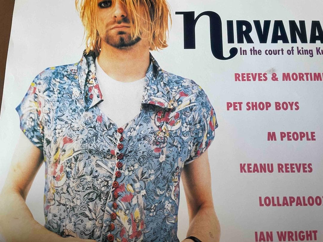 NIRVANA ポスター カートコバーン David Sims ヴィンテージ