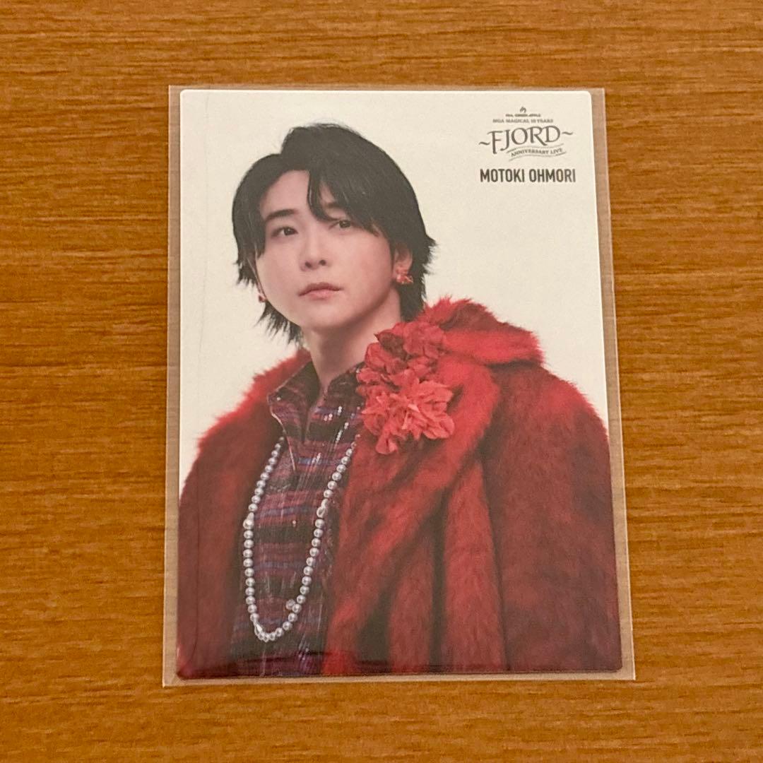 大森元貴直筆サイン入りフォトカードTheWhiteLoungeミセス 商品説明欄