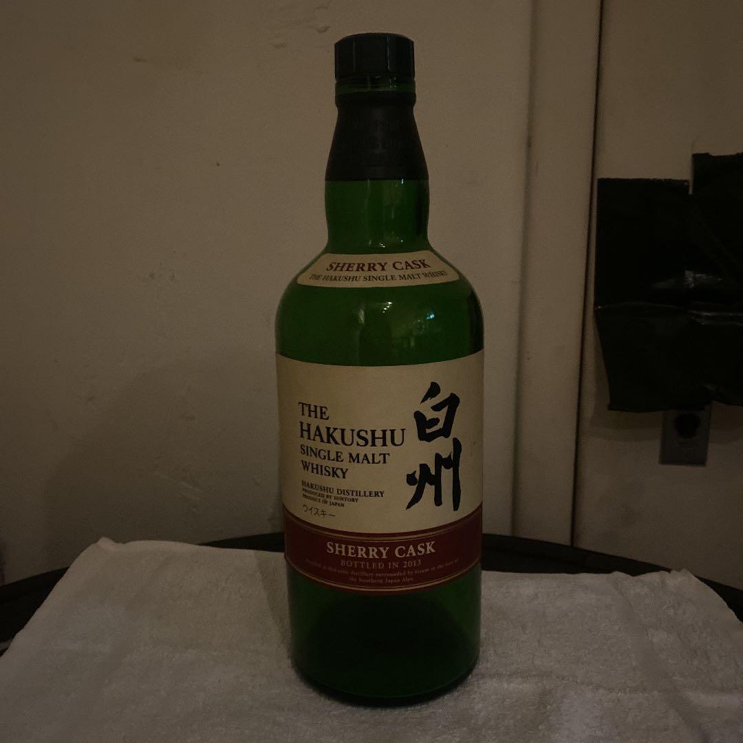 空瓶】白州シェリーカスク2013 トップ