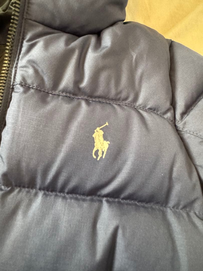 ★美品★ラルフローレン ダウン ジャケット アウター 紺 90 24M 男の子