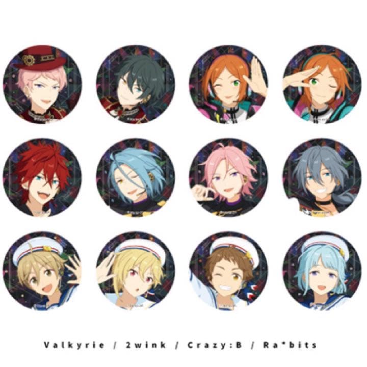 新品☆あんスタ☆Crazy:B【天城燐音】スタライ☆7th☆缶バッジ☆2点