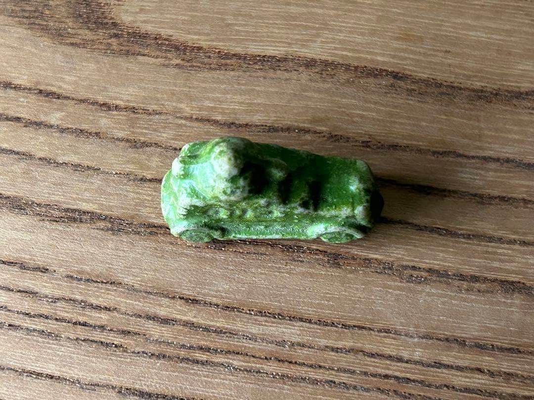 戦前 昭和16年頃 グリコのおまけ 素焼き 装甲車 貴重 第二次世界大戦