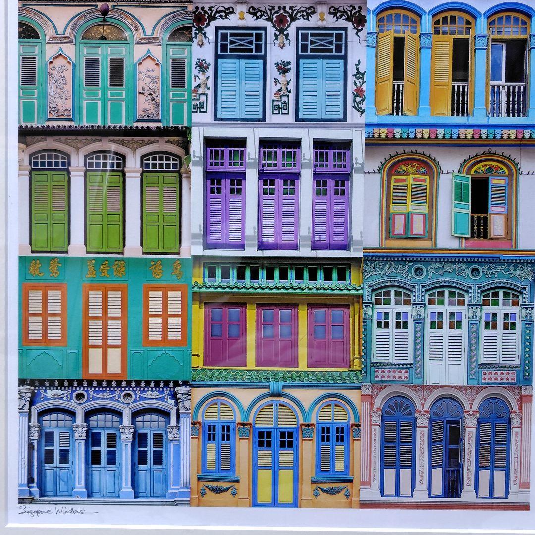 額装ポスター シンガポール・ウィンドウズ