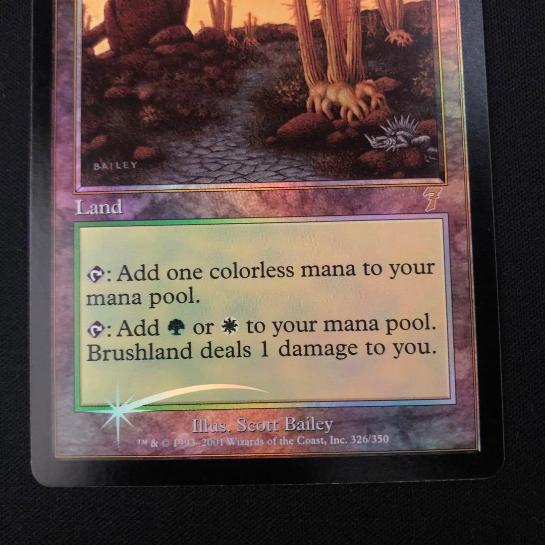 低木林地 英語 第7版 foil