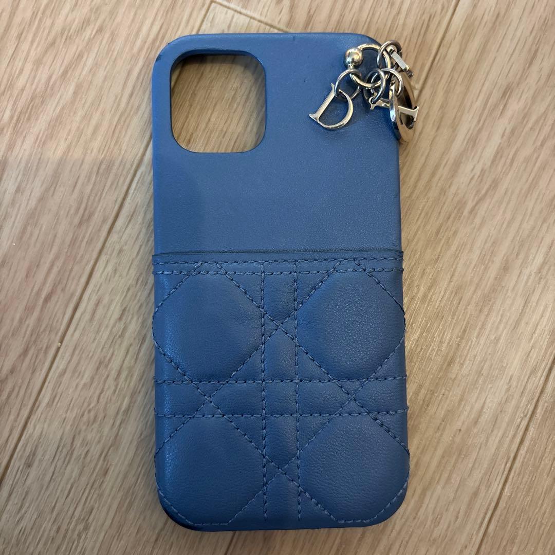 dior iPhone12 ケース カードホルダー ディオール 本物