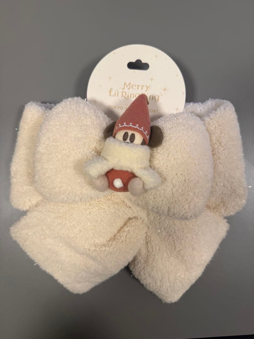 ディズニーランド クリスマス リルリンリン マフラー 新品 公式