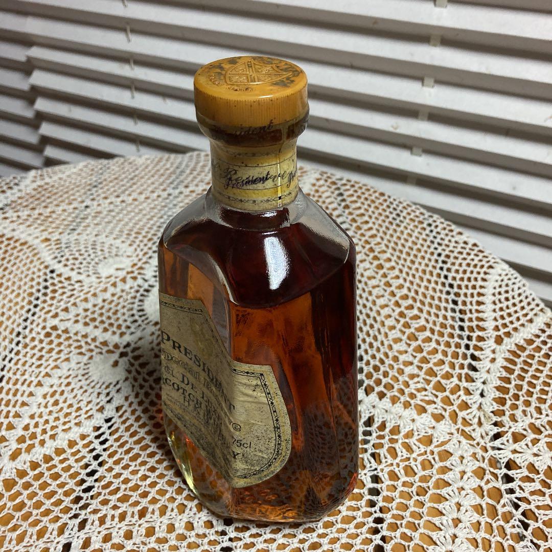 未開封古酒！PRESIDENT Special Reserve De Luxe