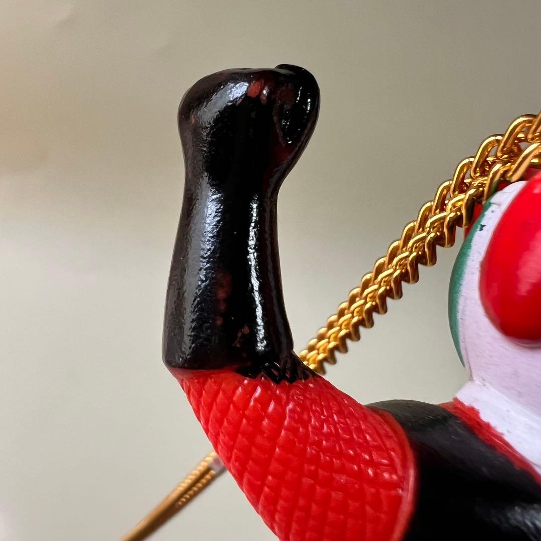 忍者キャプター ポピー ペンダント ソフビ フィギュア レトロ 当時物