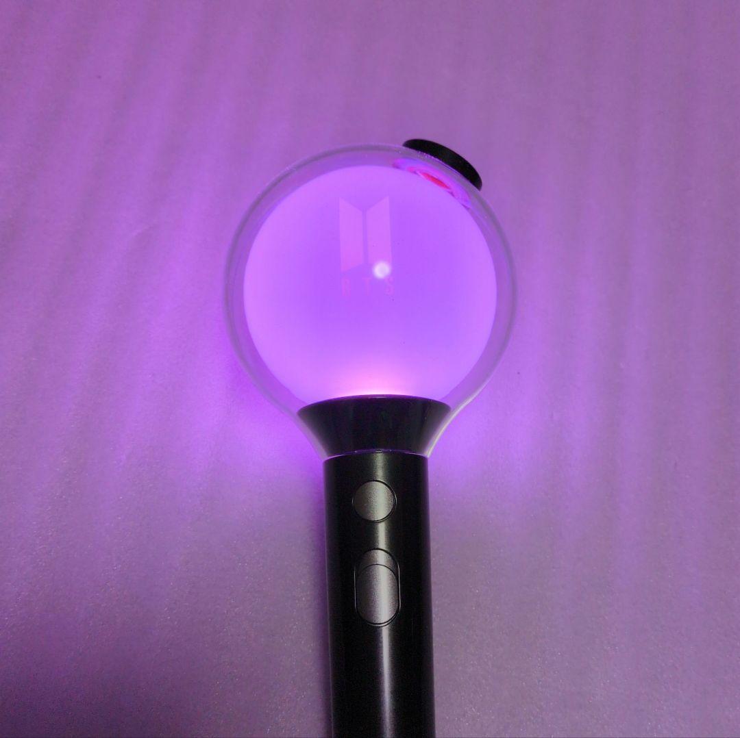 公式 BTS ペンライト アミボム ver4 トレカ オマケ付き - メルカリ