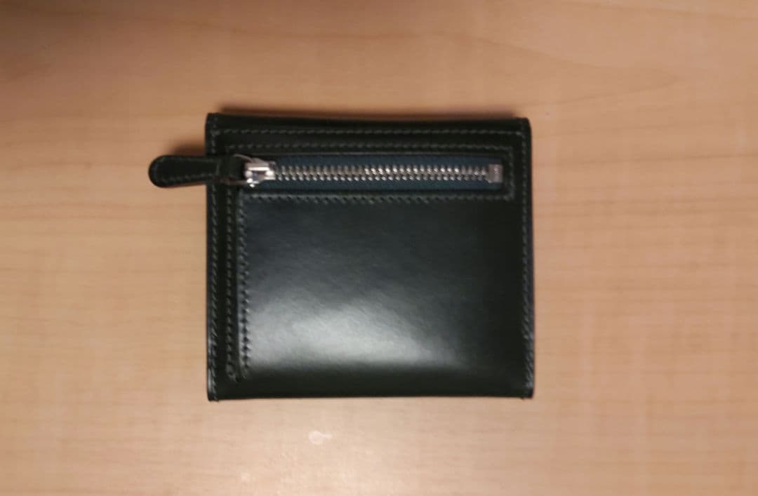 GANZOガンゾAVONエイボンコンパクト二つ折り財布ブリティッシュグリーン