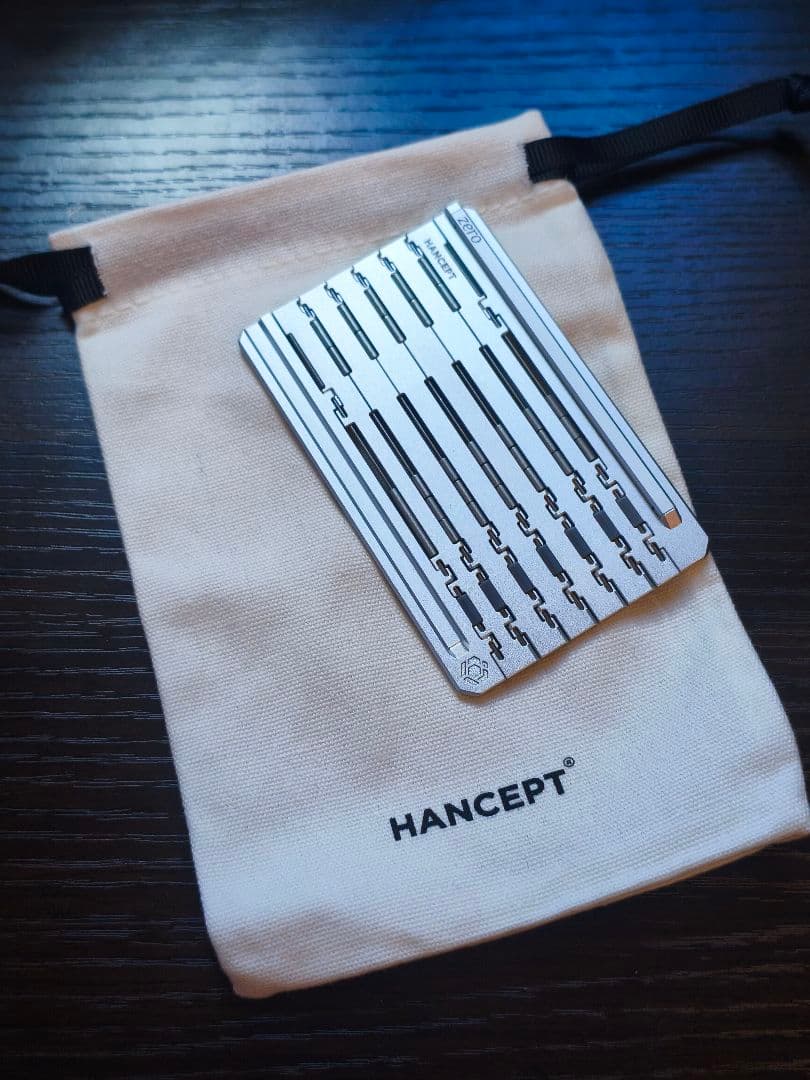 HANCEPT ZERO mk2 ハンセプトゼロマーク2 カード型 ボールペン