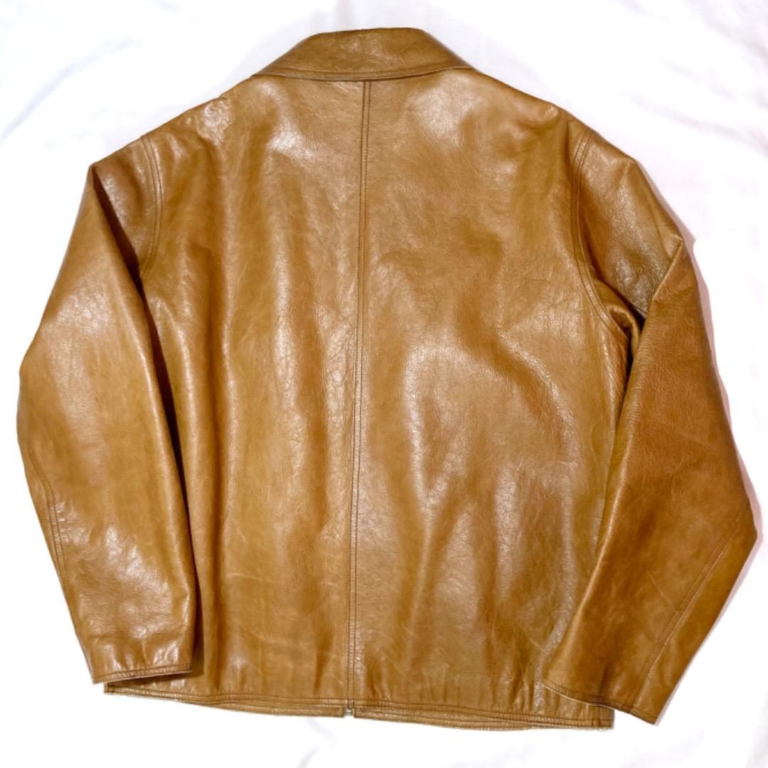 00's GAP オールドギャップ レザージャケット シングルライダース M