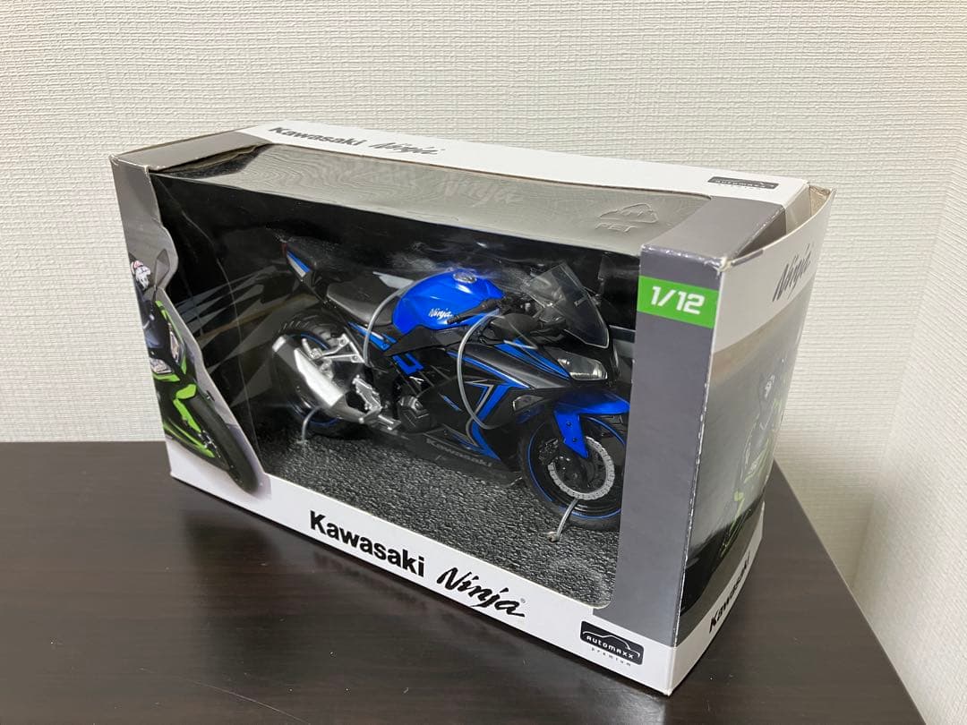 Kawasaki Ninja250SE ブルー 限定版 1/12完成品バイク - メルカリ