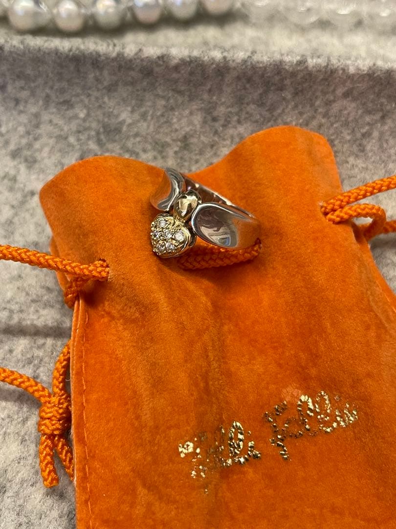 Folli Follieフォリフォリ　リング　リバーシブル　指輪　925/750