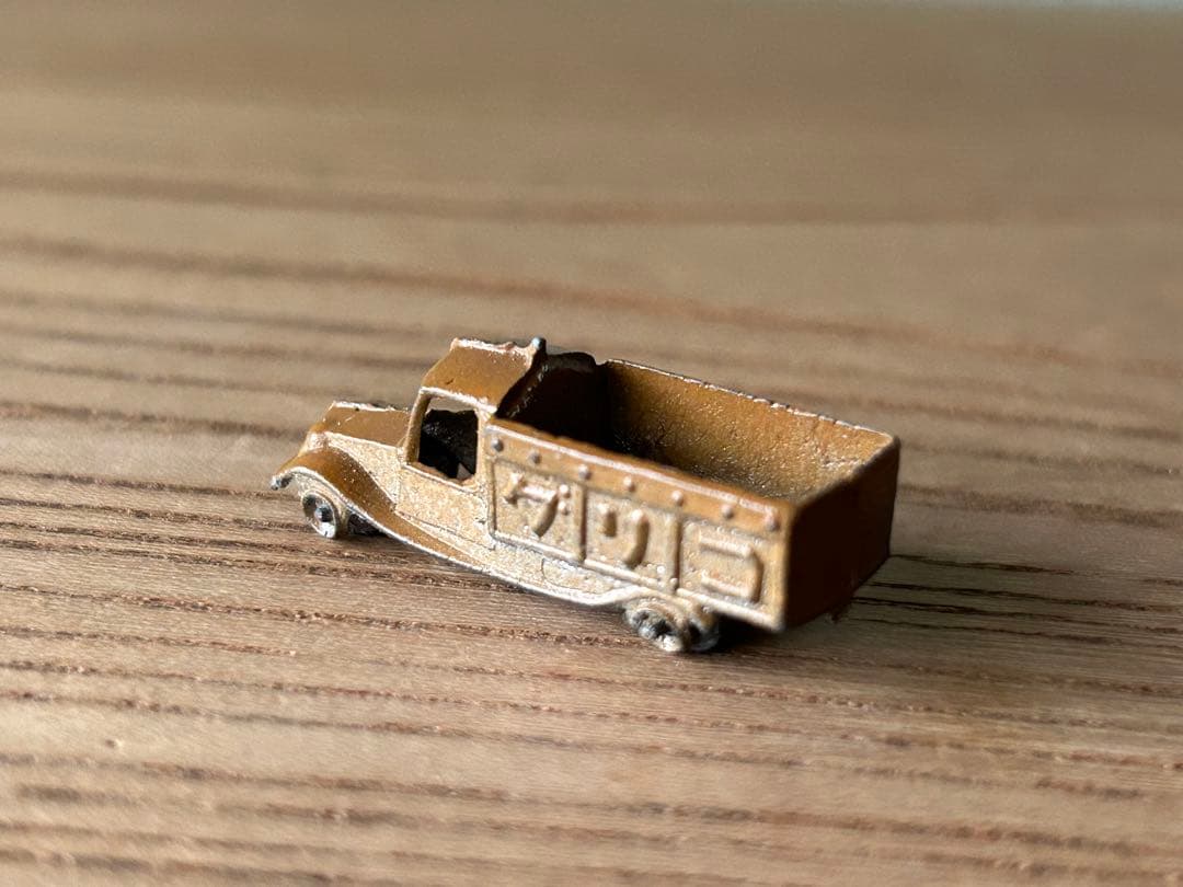 戦前 昭和 10年頃 グリコのおまけ アンチモニー ボンネットトラック ビスコ