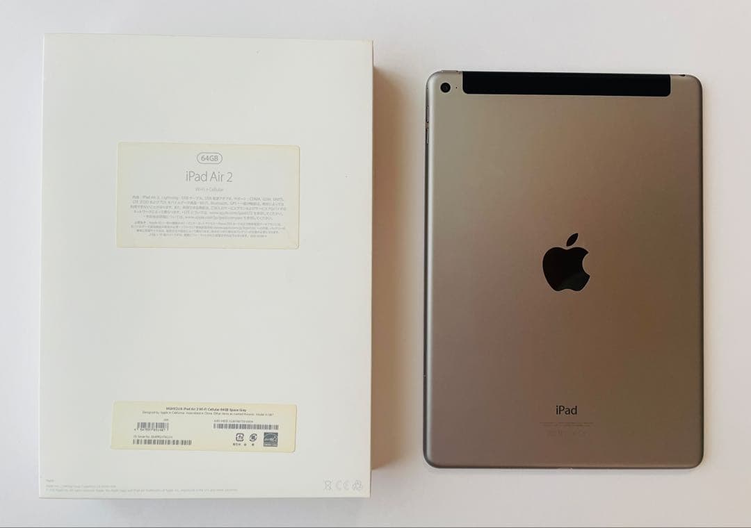 iPad Air2 Apple iPad Air 2 スペースグレー 本体 128GB スペース