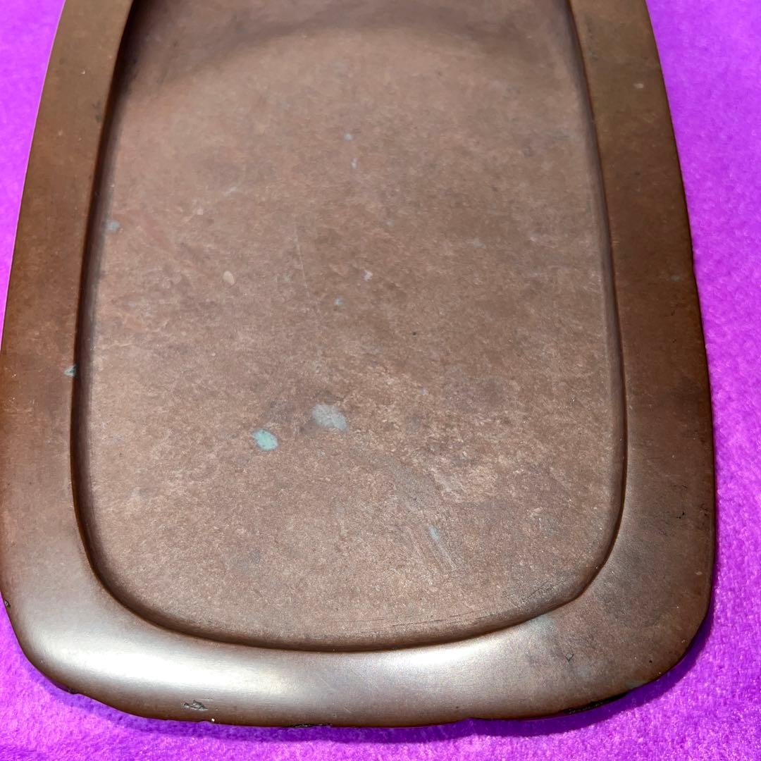 ⭕️赤間硯 日本工芸会正会員 下井百合昭 号 昭竜山 野面硯