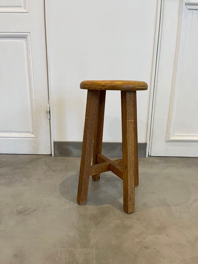 丸椅子 古道具 スツール 昭和レトロ アンティーク ビンテージ