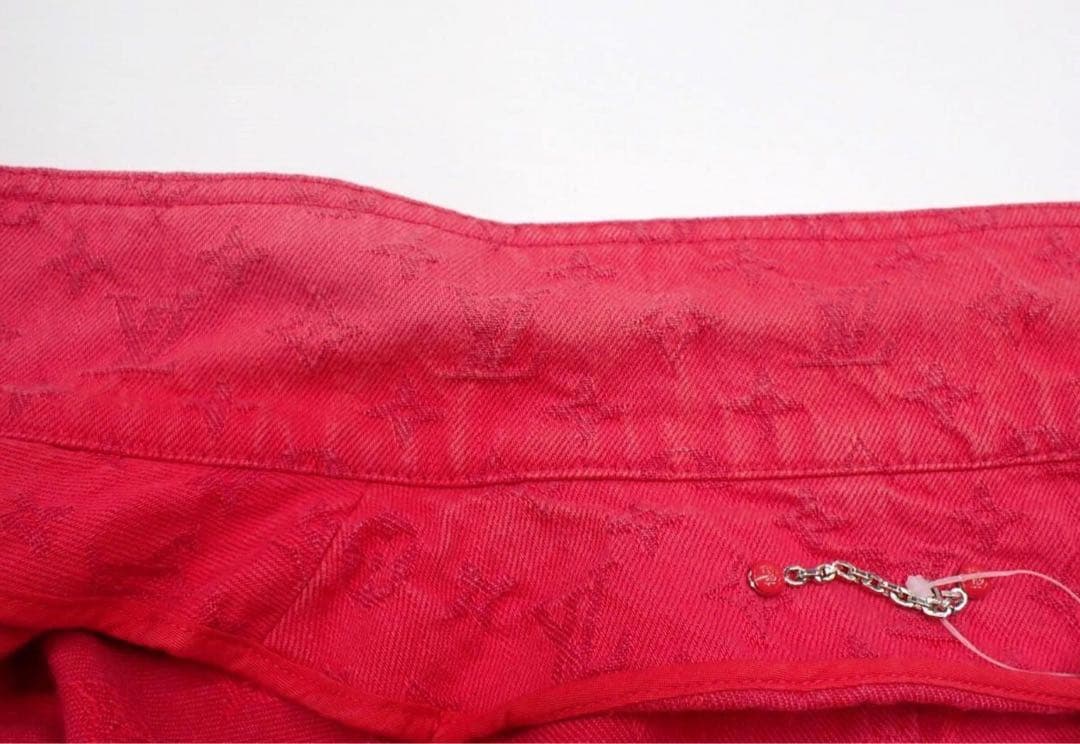 ルイヴィトン ジャケット ブルゾン シングル 赤 サイズ52 - メルカリ