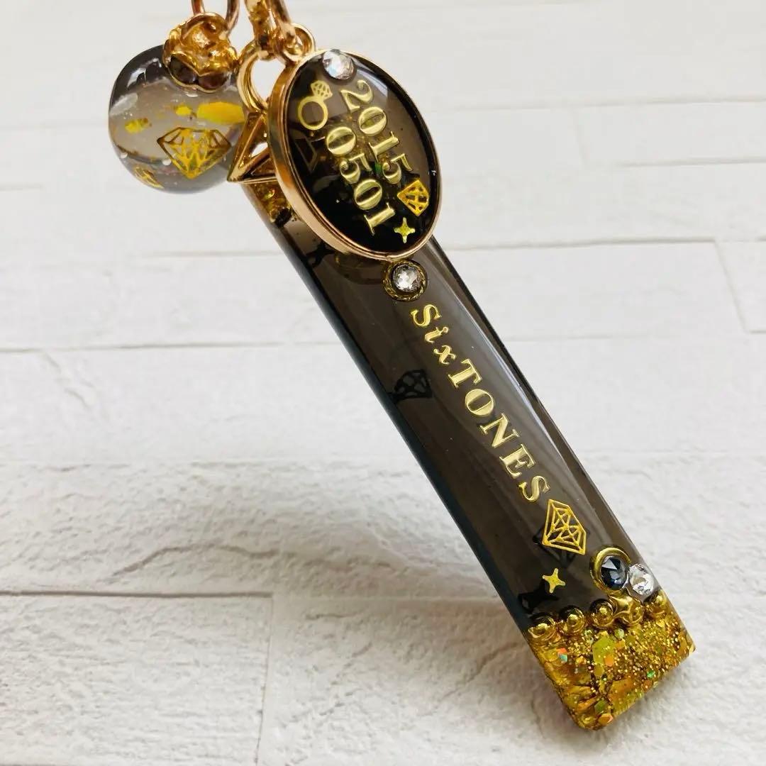 はる。ページ　名入れチャーム　レジンキーホルダー5点