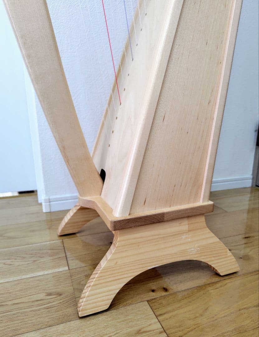 ナチュラルウッド 29弦ハープ 本体