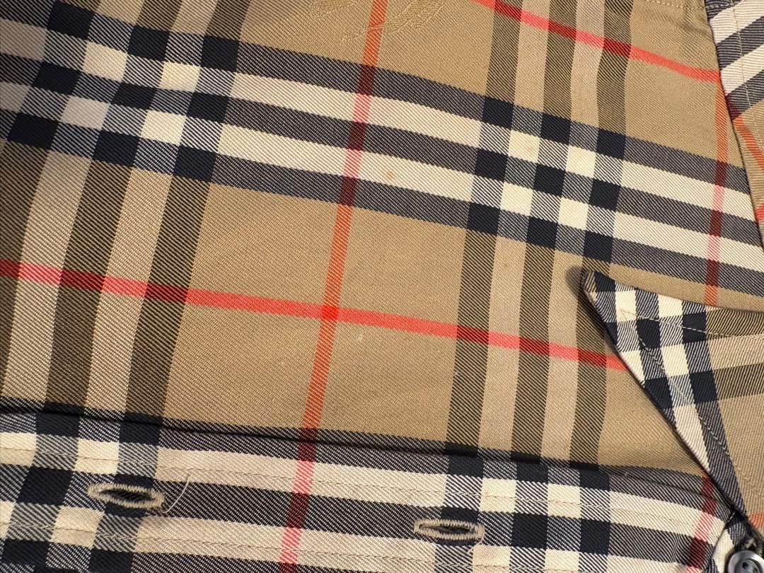 バーバリーズ ノバチェック シャドーホース 長袖シャツ サイズM