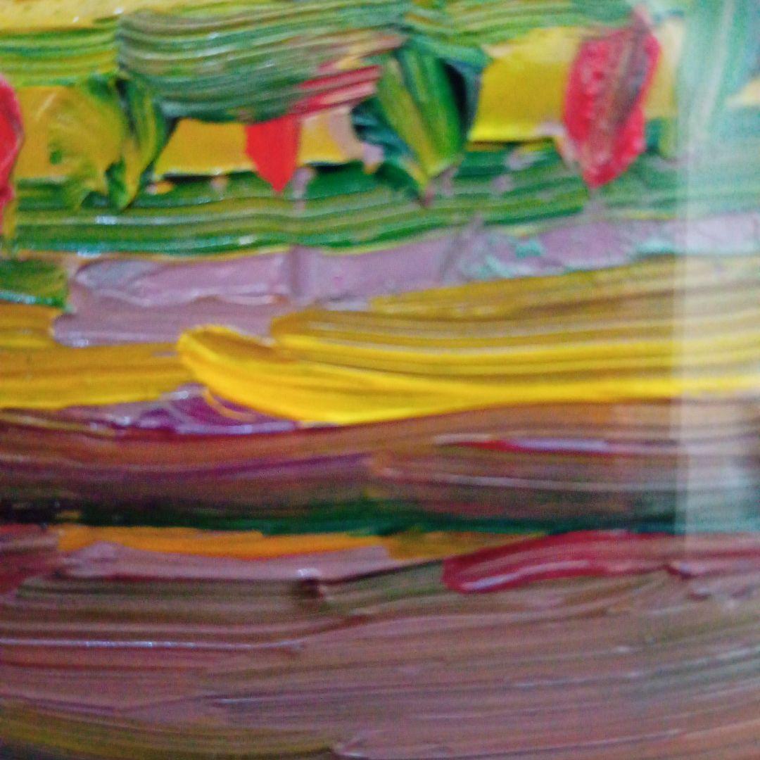 【 真作 ・ 希少名品代表作 】 油彩画 薔薇（額装）　小林和作