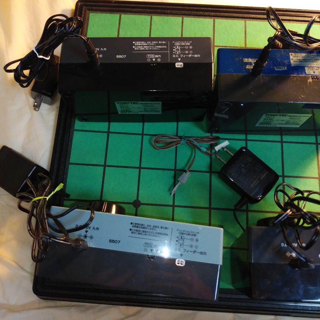 TOMIX　　5507　　Ｎ-600　　パワーユニット4台セット&フィーダー1本