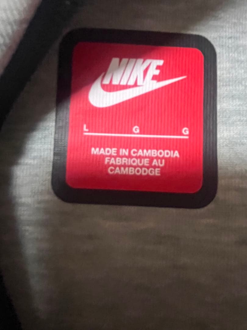 NIKE テックフリース　グレー　Lサイズ