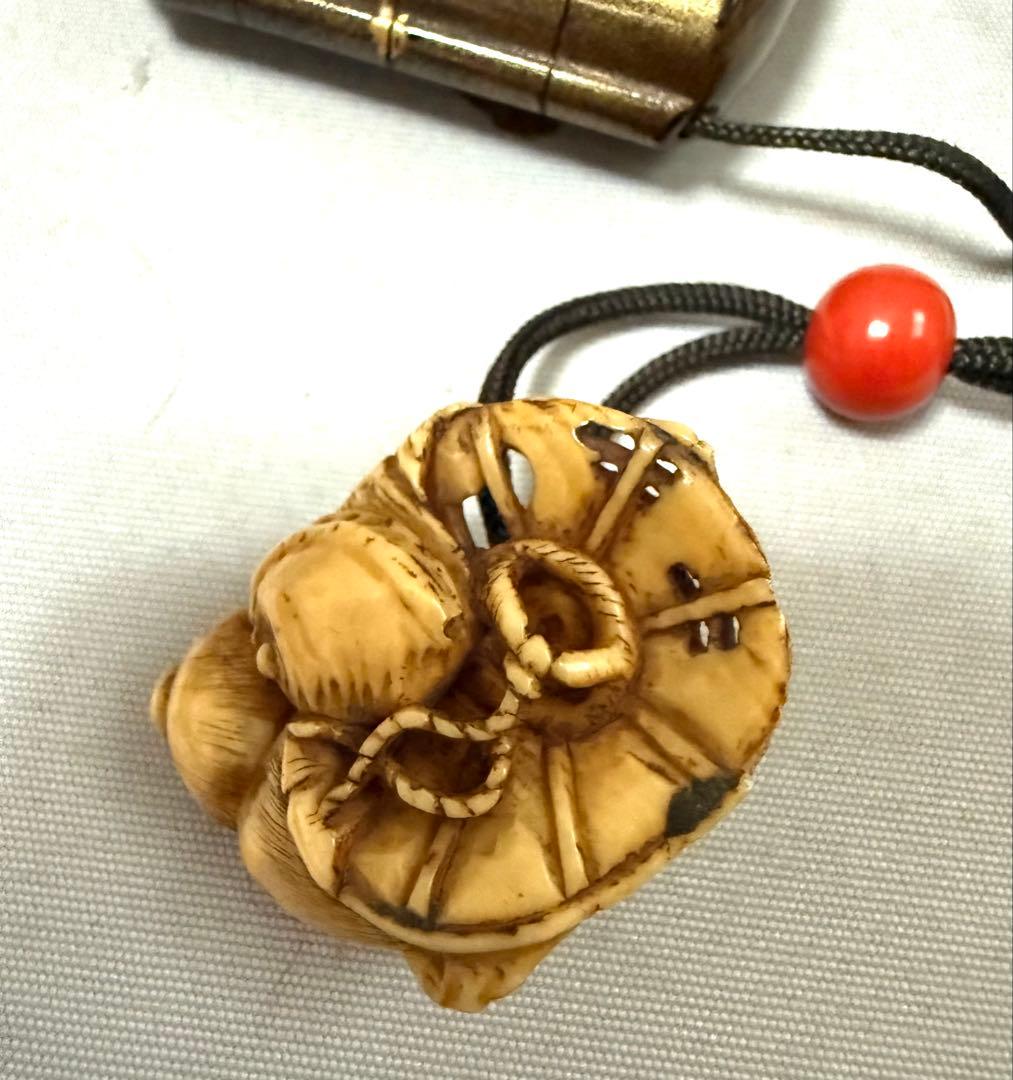 A-2 印籠 金蒔絵 装飾品 アンティーク 美術品 工芸品 漆芸 漆器 木