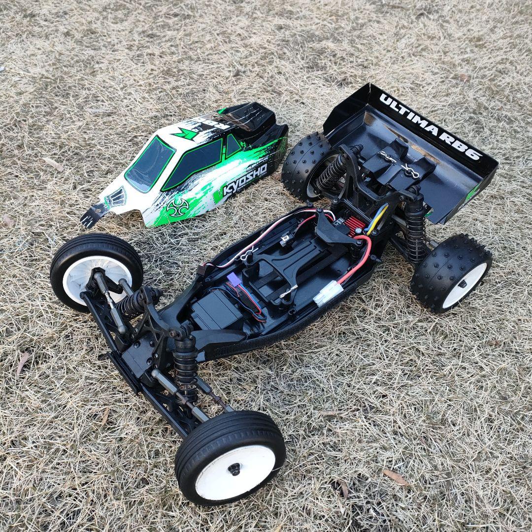 1/10 京商 アルティマRB6 2WD オフロード バギー、メカ付き