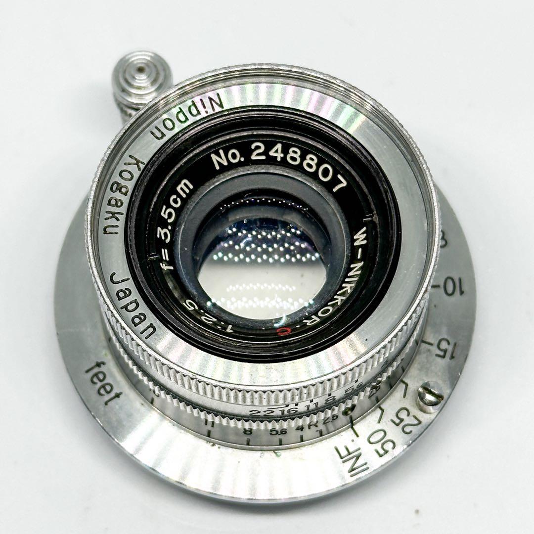 Nikon 日本光学 W-NIKKOR C 3.5cm F2.5
