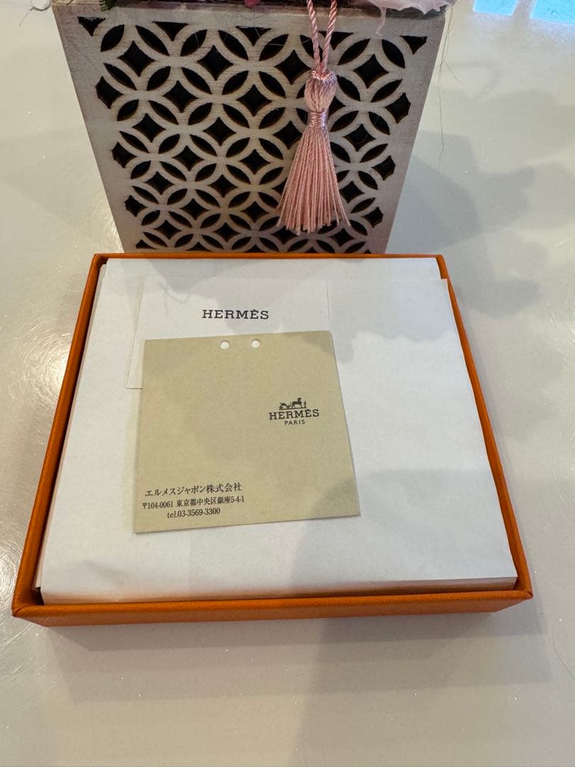 HERMES パスティア　ケースブラック