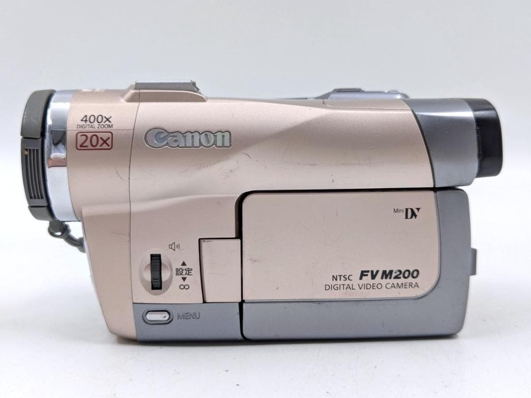 miniDVのダビングに！ Canon ビデオカメラ DM-FV M200