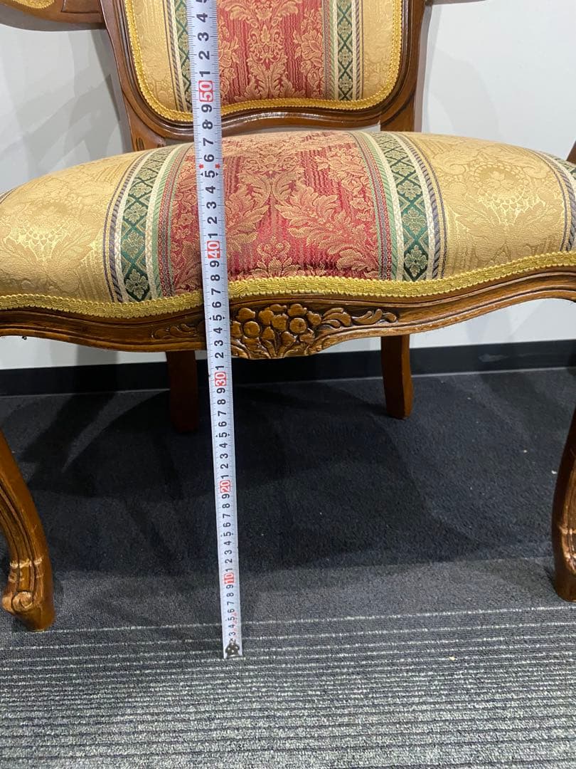 アンティーク 猫足 チェア アームチェア ヴィンテージ イタリア