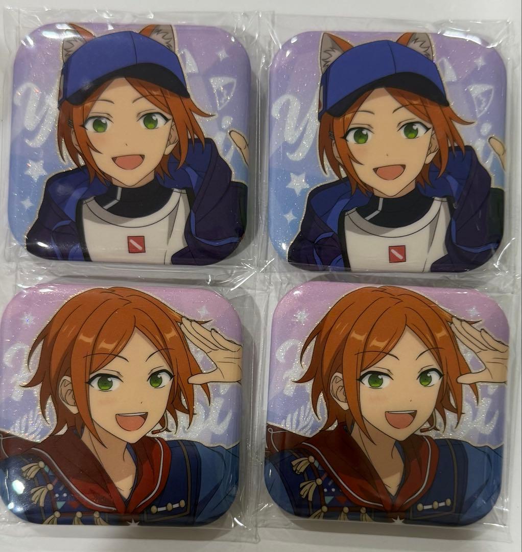 葵ゆうた 葵ひなた 星辰缶バッジ あんスタ 中国 - メルカリ