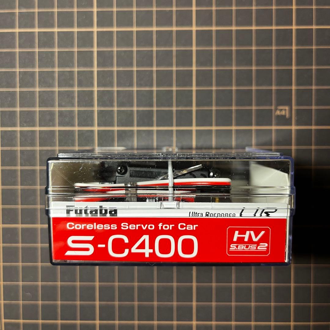 【新品】 FUTABA フタバ S-C400 UR対応ロープロファイルサーボ
