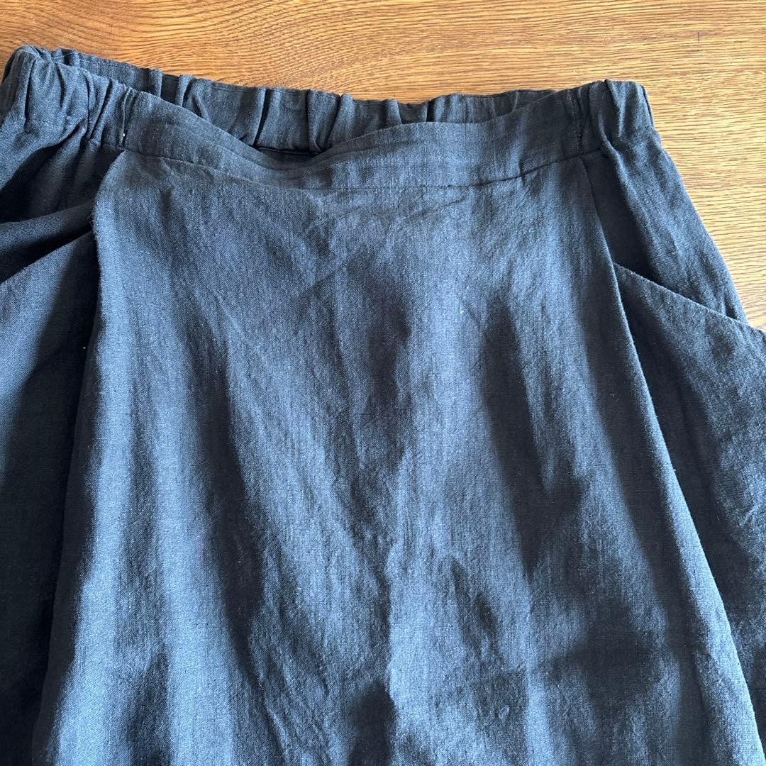 エヴァムエヴァ evam eva リネンサルエルパンツ