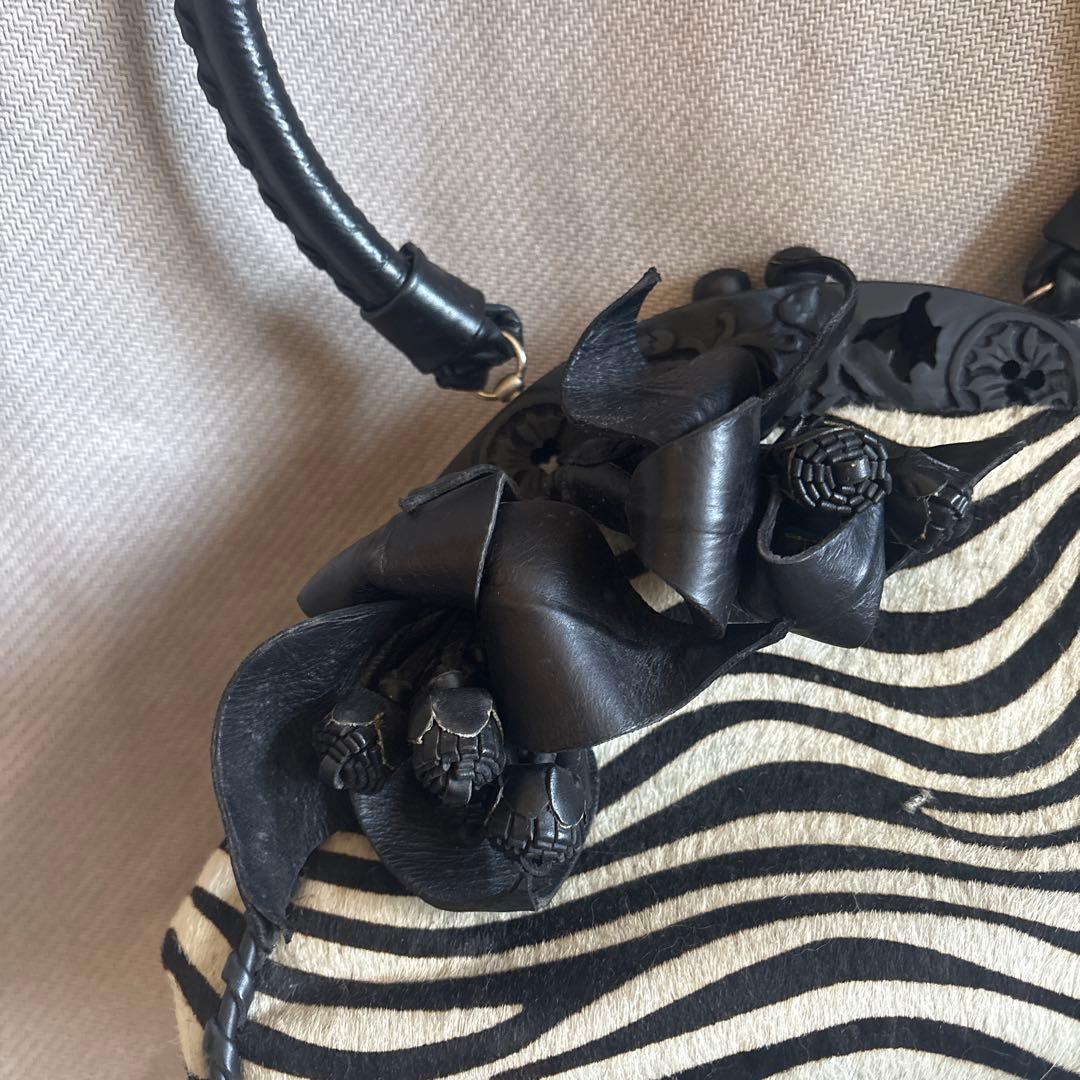 Noel アンソニールチアーノ ハラコ ハンドバッグ