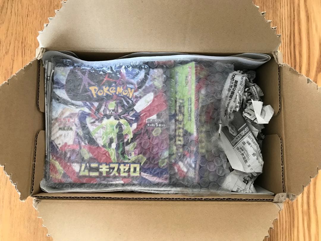 ポケモンカード　ムニキスゼロ　4box　シュリンク付き