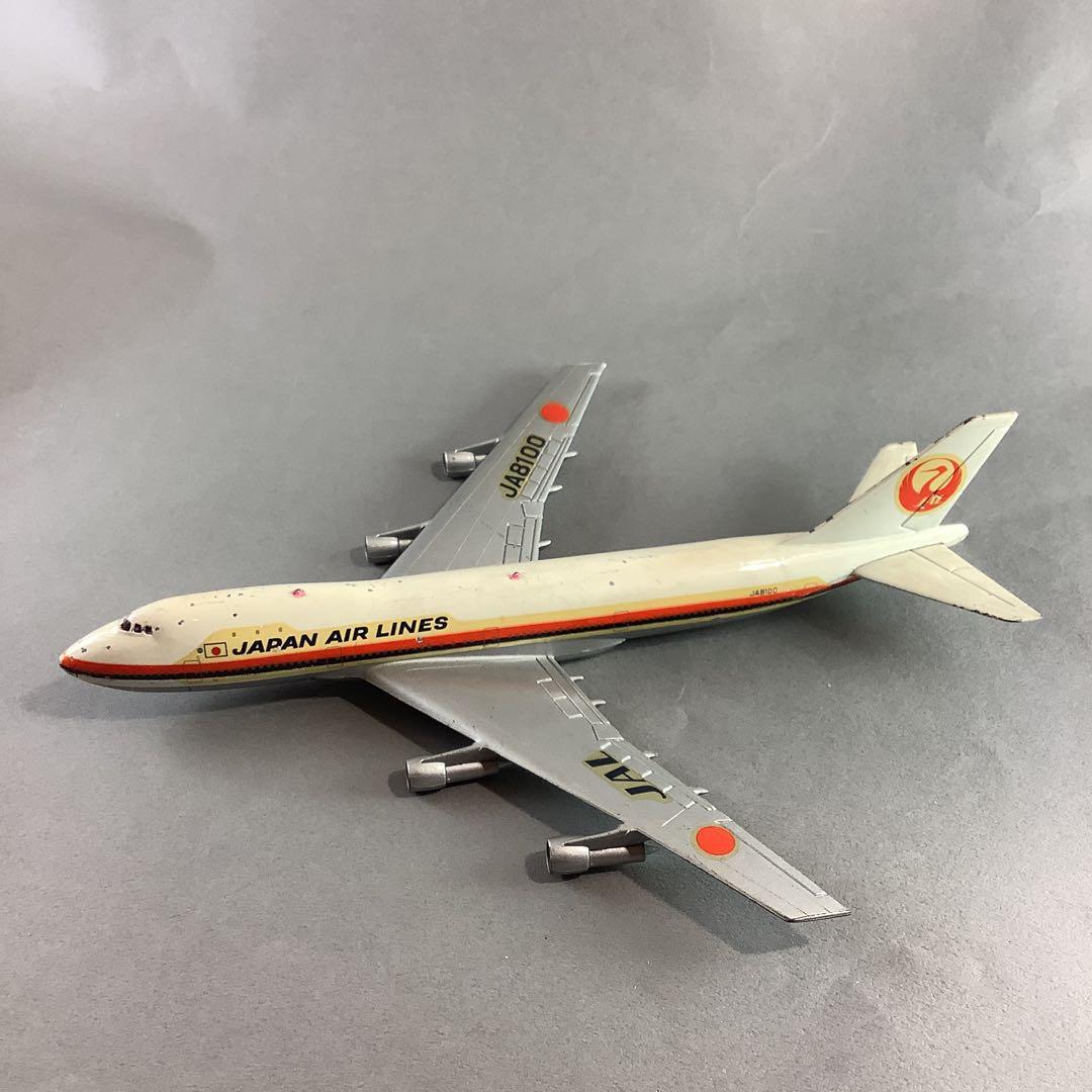 フォロワー割引中 JAL JA8100 模型 レトロ飛行機 日本航空 japan